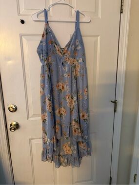 Almost Famous Light Blue Floral dress
